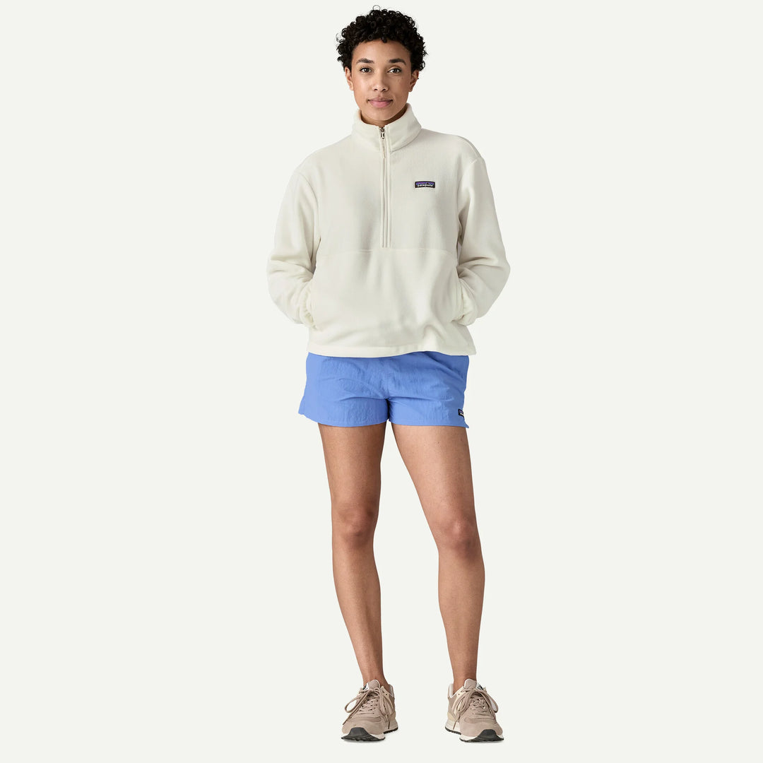 Patagonia Women's Micro D® 1/2-Zip Fleece Pullover: Birch White