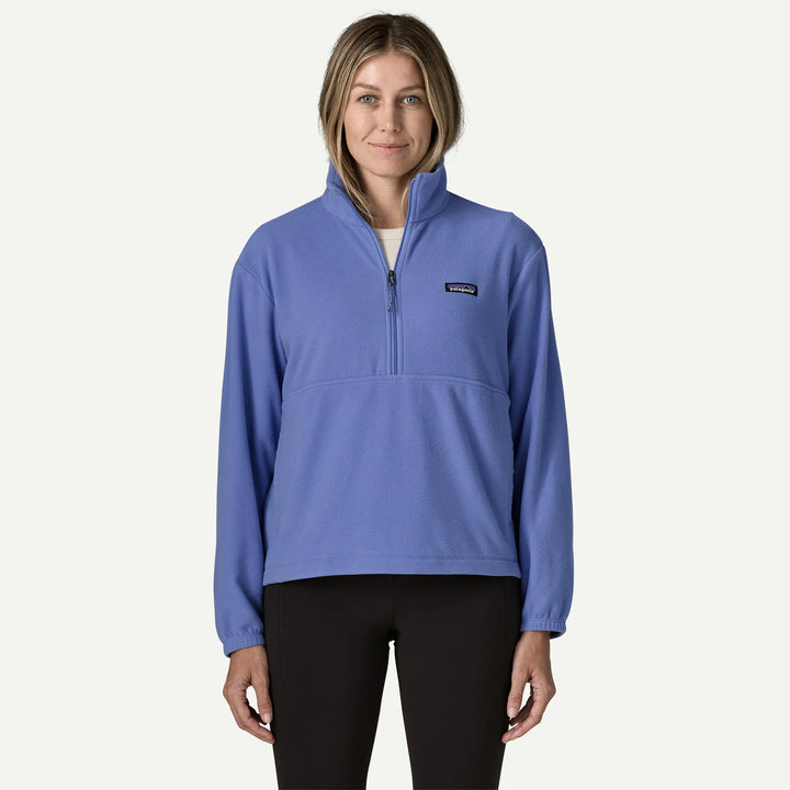Patagonia Women's Micro D® 1/2-Zip Fleece Pullover: Diver Blue