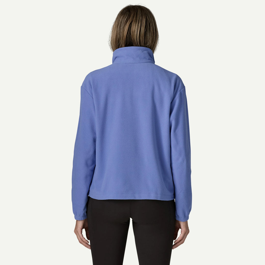 Patagonia Women's Micro D® 1/2-Zip Fleece Pullover: Diver Blue