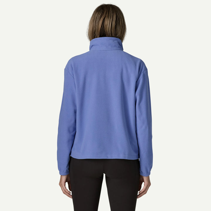 Patagonia Women's Micro D® 1/2-Zip Fleece Pullover: Diver Blue