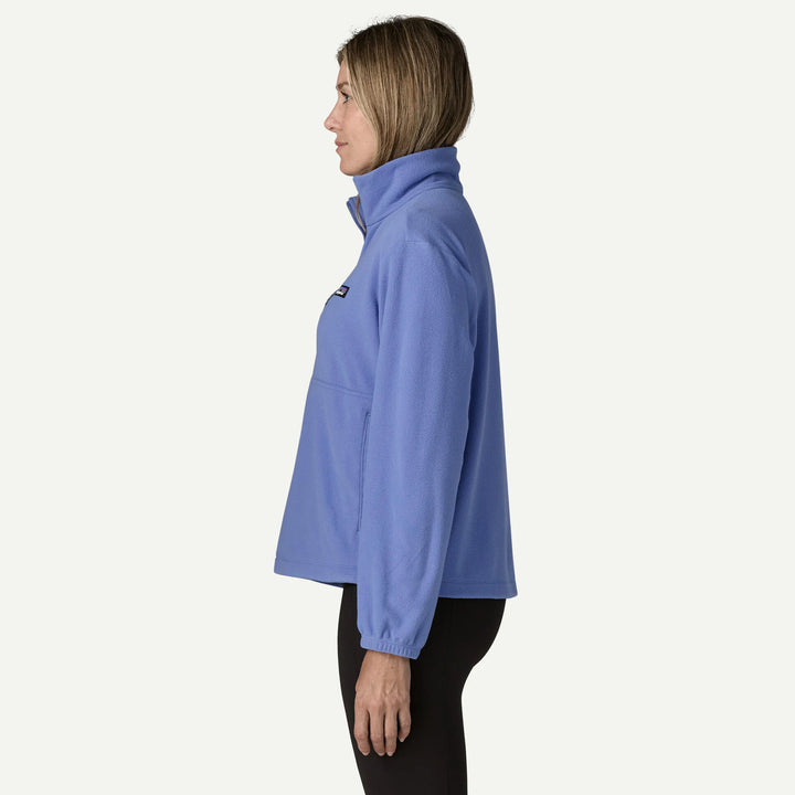Patagonia Women's Micro D® 1/2-Zip Fleece Pullover: Diver Blue