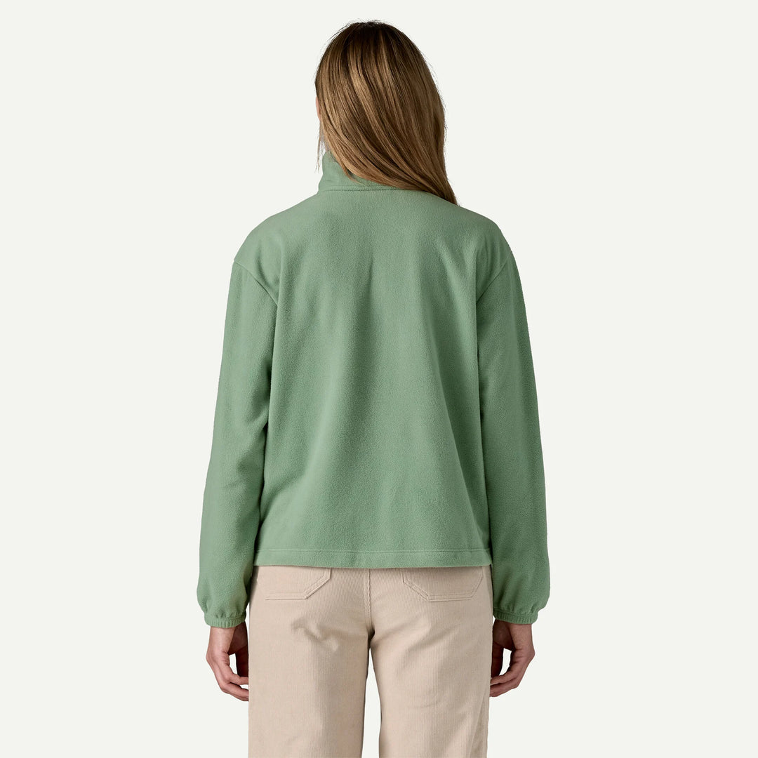 Patagonia Women's Micro D® 1/2-Zip Fleece Pullover: Ellwood Green