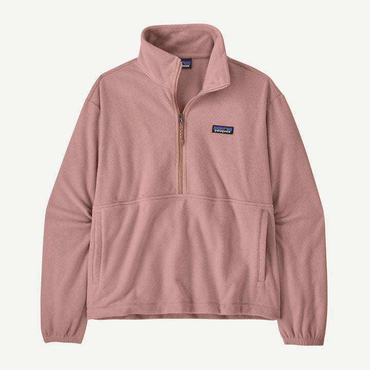 Patagonia Women's Micro D® 1/2-Zip Fleece Pullover: Fuzzy Mauve