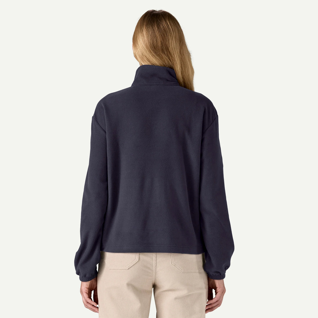 Patagonia Women's Micro D® 1/2-Zip Fleece Pullover: Sunken Blue