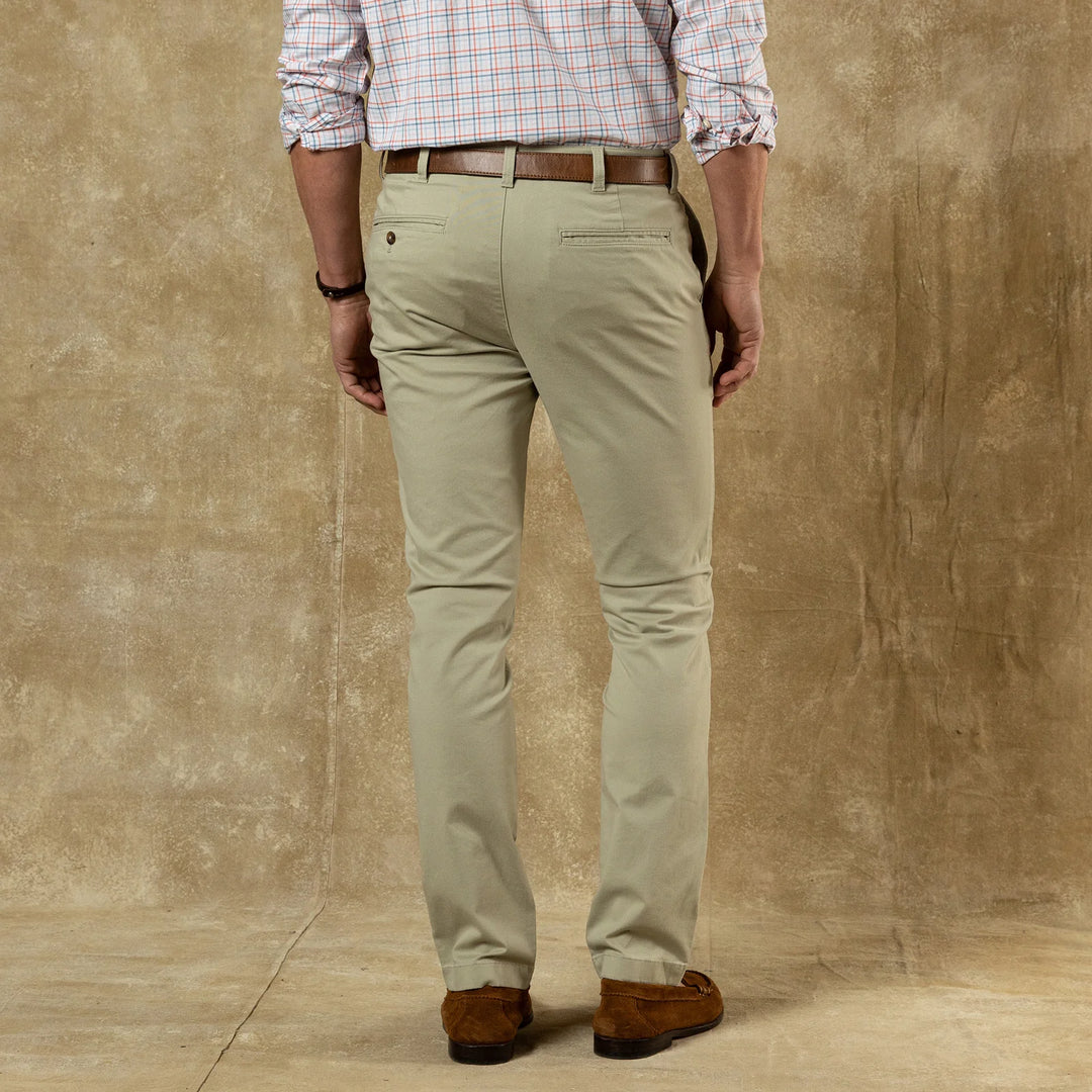 Duck Head Slim Fit Gold School Chino: Sandstone