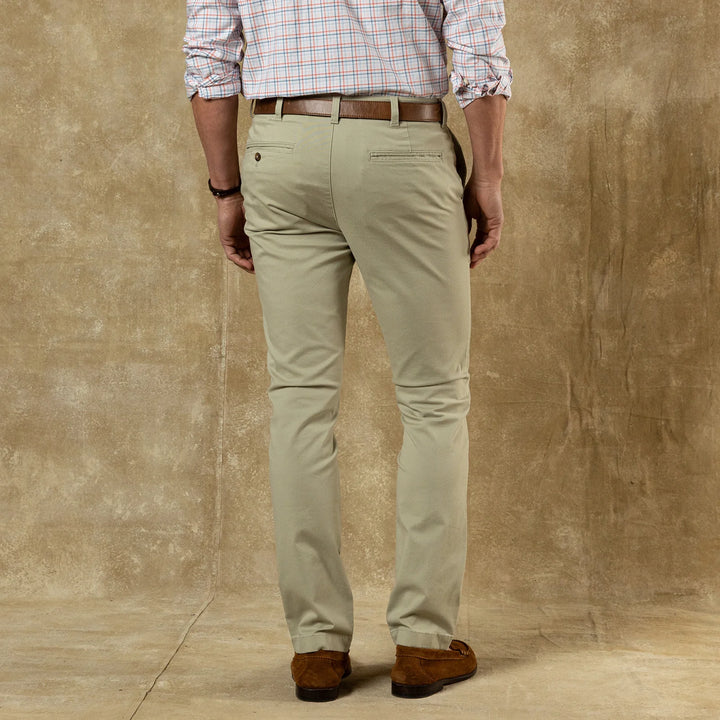 Duck Head Slim Fit Gold School Chino: Sandstone