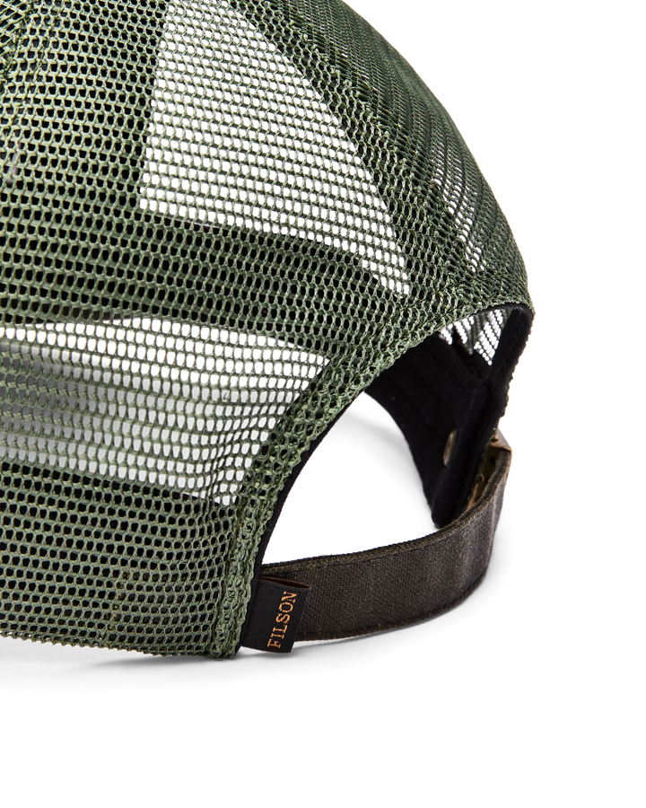 Filson Hunt Fish Logger Mesh Cap: Otter Green