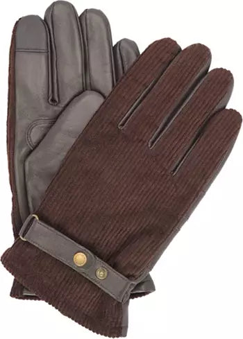 Barbour Nelson Glove: Brown