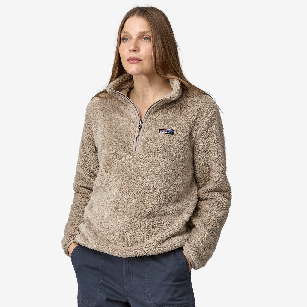 Patagonia Women's Los Gatos 1/4-Zip Fleece: Seabird Grey