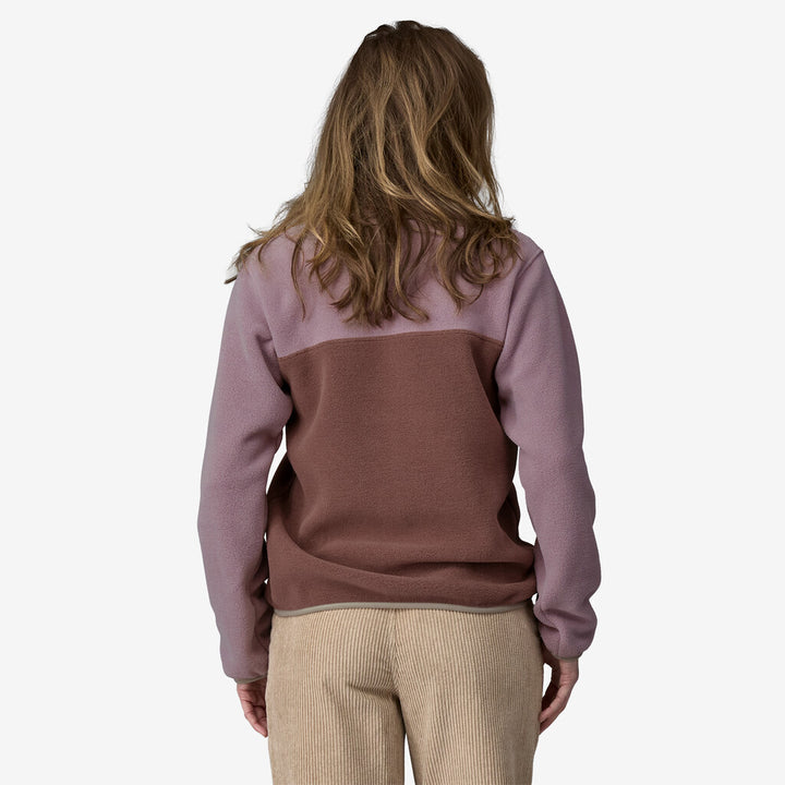 Patagonia Women's Lightweight Synchilla® Snap-T® Fleece Pullover: Dulse Mauve