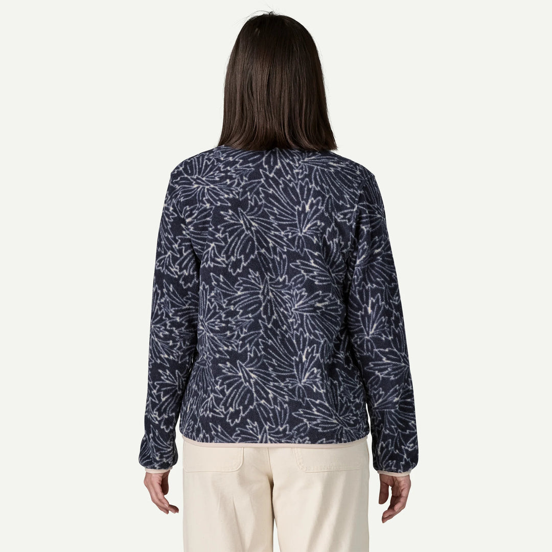 Patagonia Women's Lightweight Synchilla® Snap-T® Fleece Pullover: Saxifrage - Sunken Blue