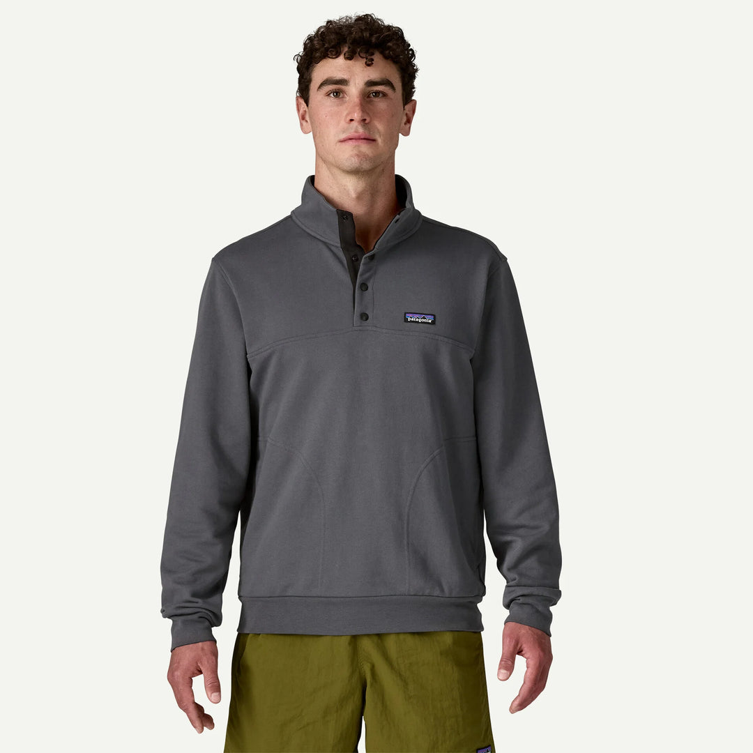 Patagonia Men's Daily Snap-T® Pullover: Forge Grey