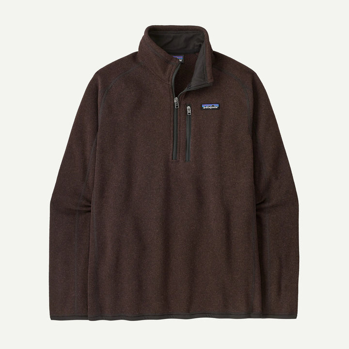 Patagonia Men's Better Sweater® 1/4-Zip Fleece: Den Brown