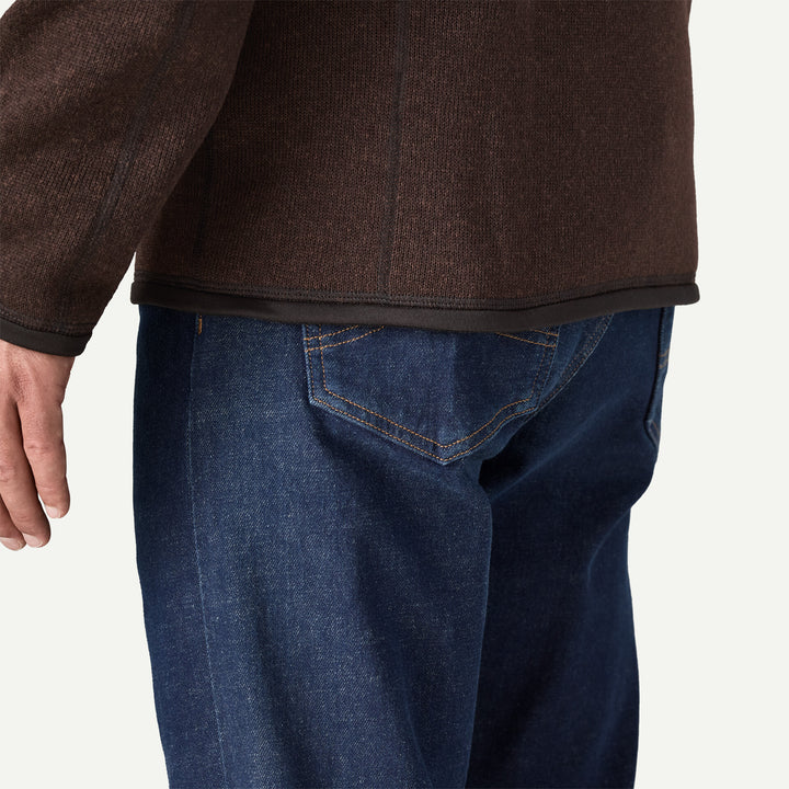 Patagonia Men's Better Sweater® 1/4-Zip Fleece: Den Brown