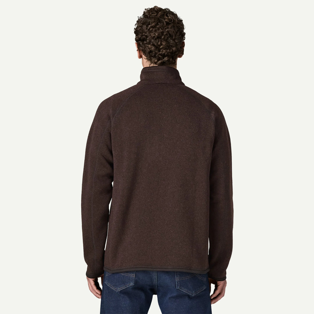 Patagonia Men's Better Sweater® 1/4-Zip Fleece: Den Brown