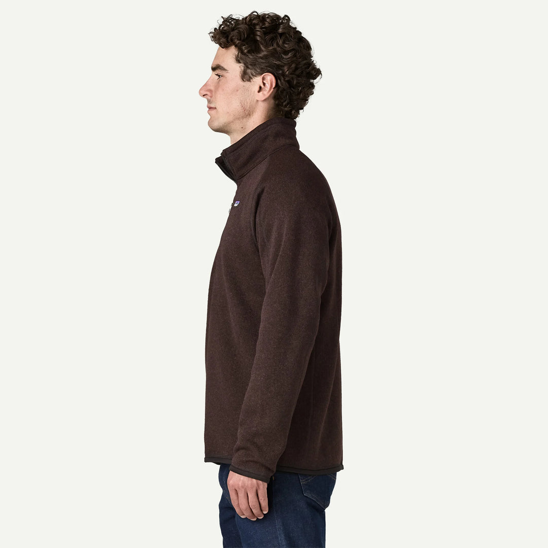 Patagonia Men's Better Sweater® 1/4-Zip Fleece: Den Brown