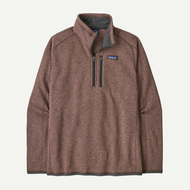Patagonia Men's Better Sweater® 1/4-Zip Fleece: Moonrise Taupe