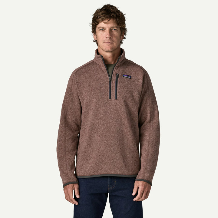 Patagonia Men's Better Sweater® 1/4-Zip Fleece: Moonrise Taupe