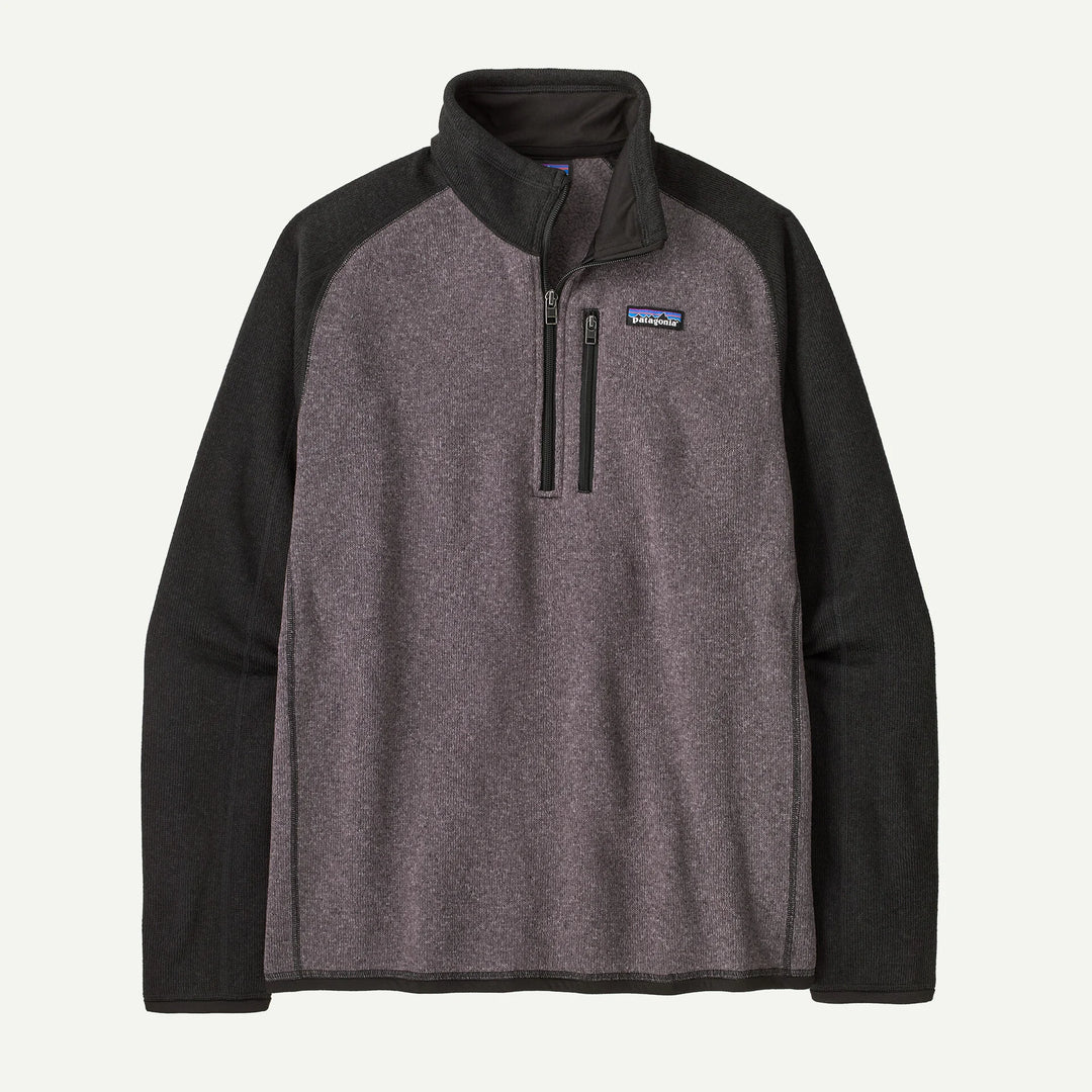 Patagonia Men's Better Sweater® 1/4-Zip Fleece: May Grey