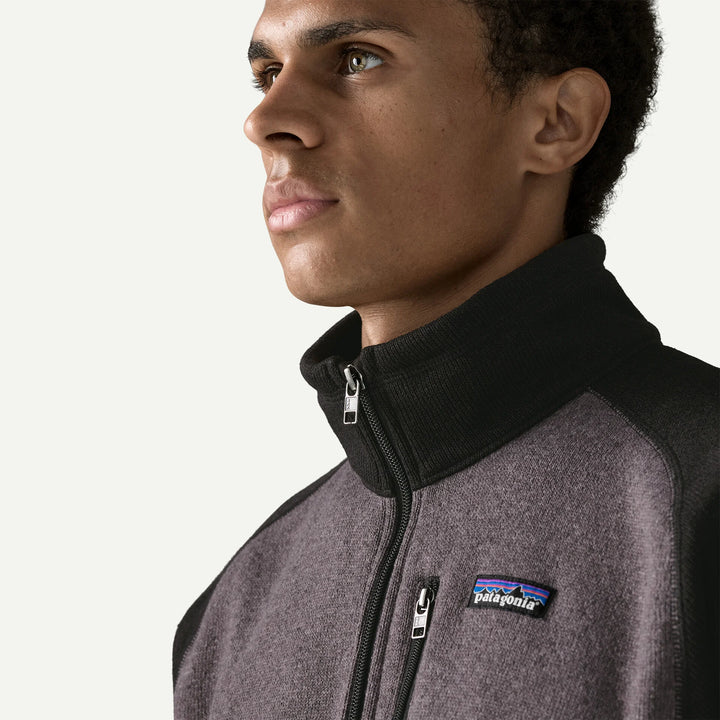 Patagonia Men's Better Sweater® 1/4-Zip Fleece: May Grey