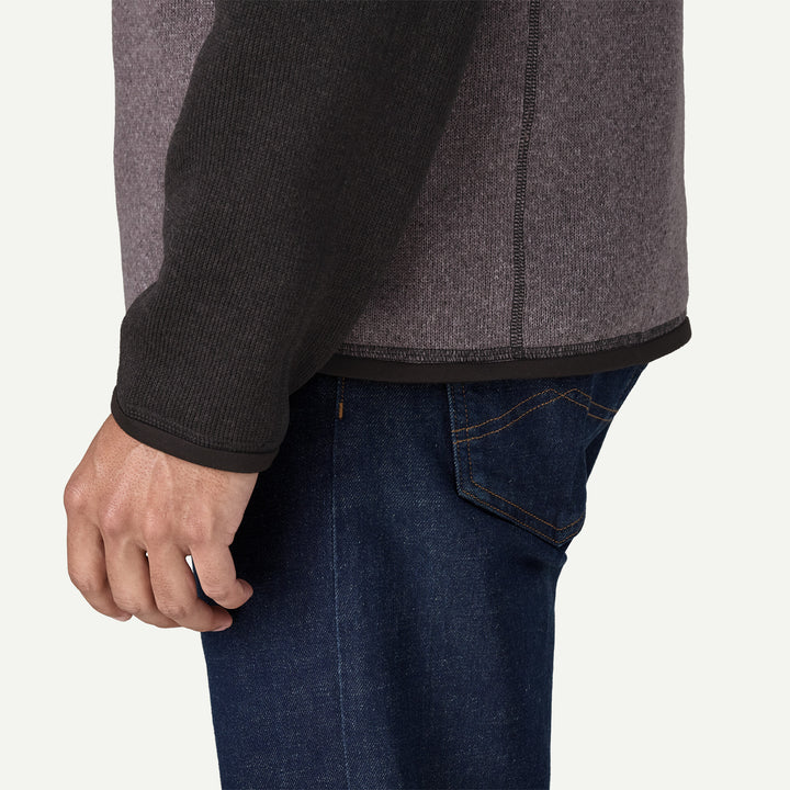 Patagonia Men's Better Sweater® 1/4-Zip Fleece: May Grey
