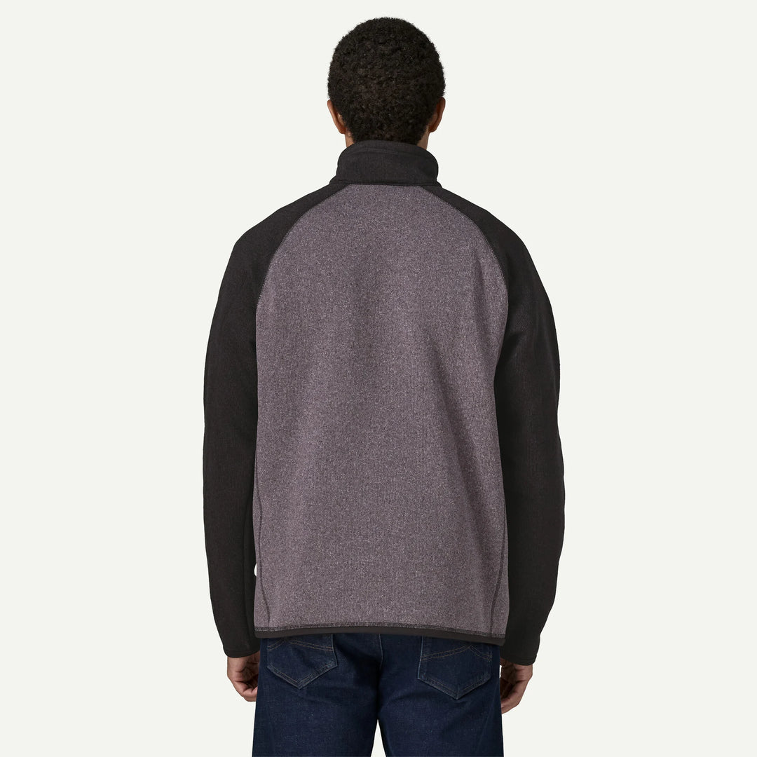 Patagonia Men's Better Sweater® 1/4-Zip Fleece: May Grey