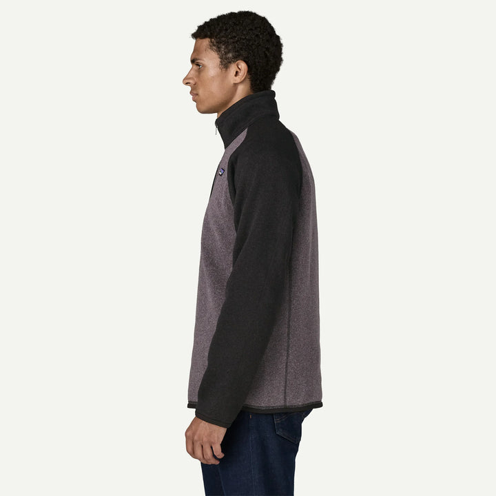 Patagonia Men's Better Sweater® 1/4-Zip Fleece: May Grey