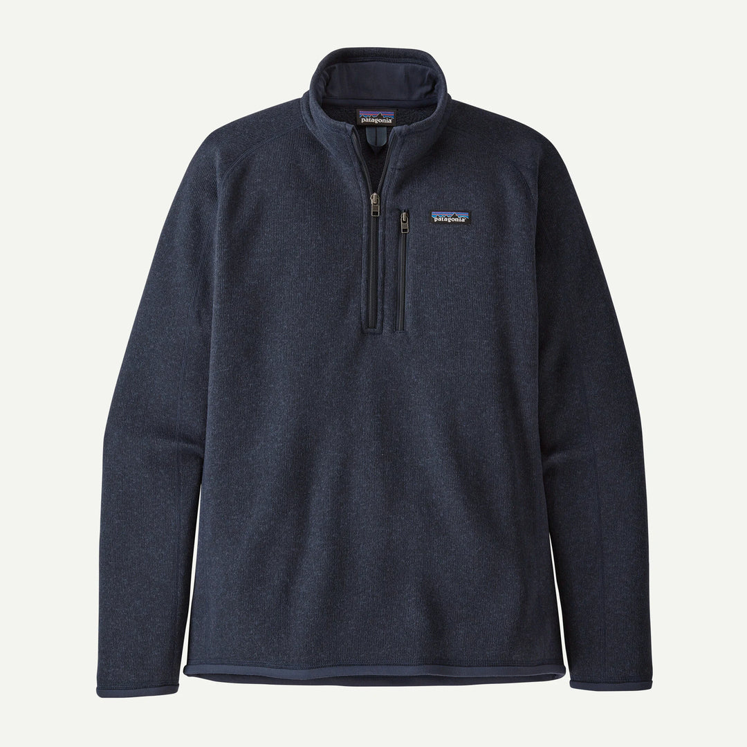 Patagonia Men's Better Sweater® 1/4-Zip Fleece: New Navy