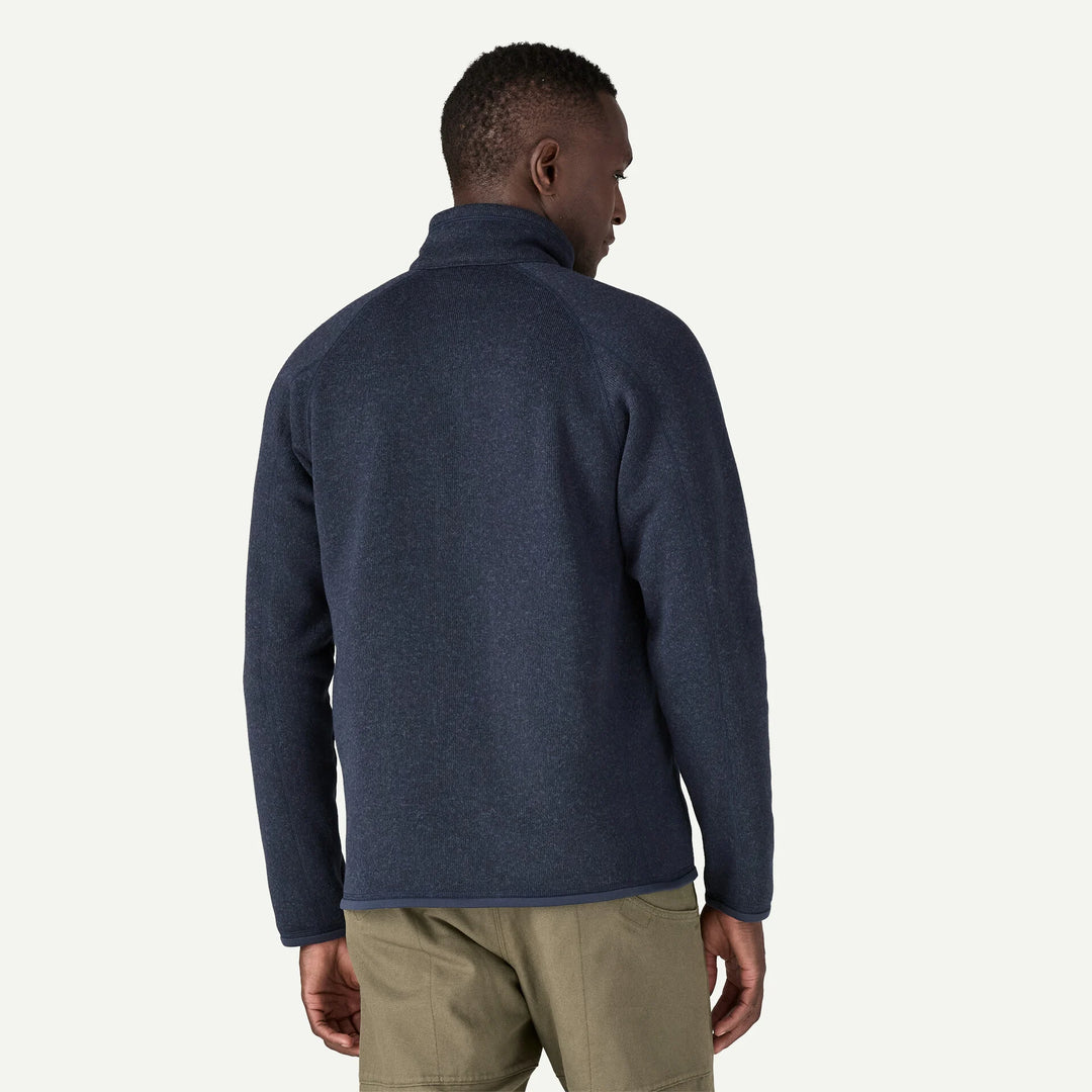 Patagonia Men's Better Sweater® 1/4-Zip Fleece: New Navy