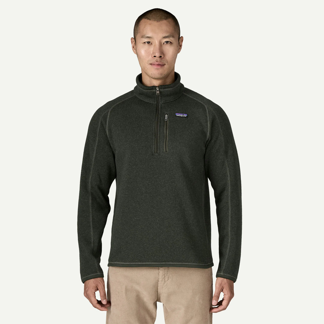 Patagonia Men's Better Sweater® 1/4-Zip: Old Growth Green