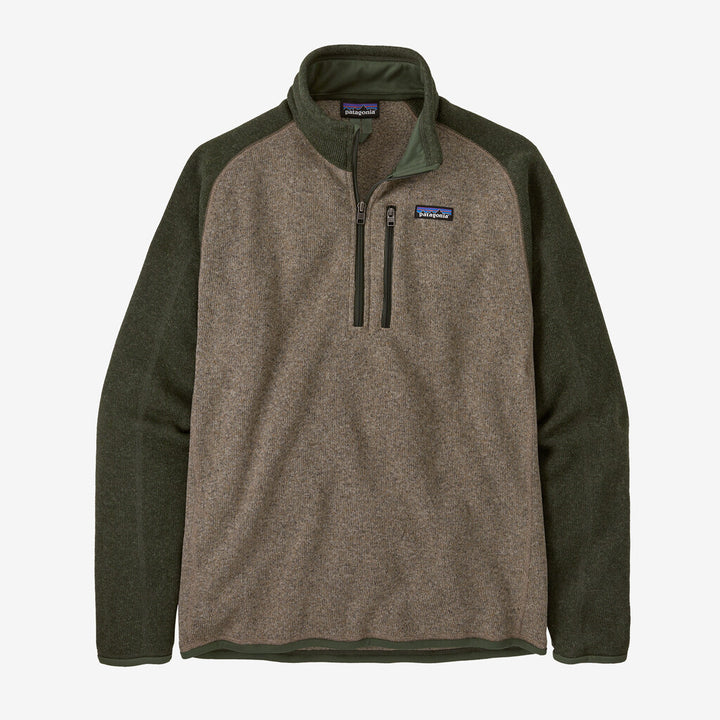 Patagonia Men's Better Sweater® 1/4-Zip Fleece: Seabird Grey