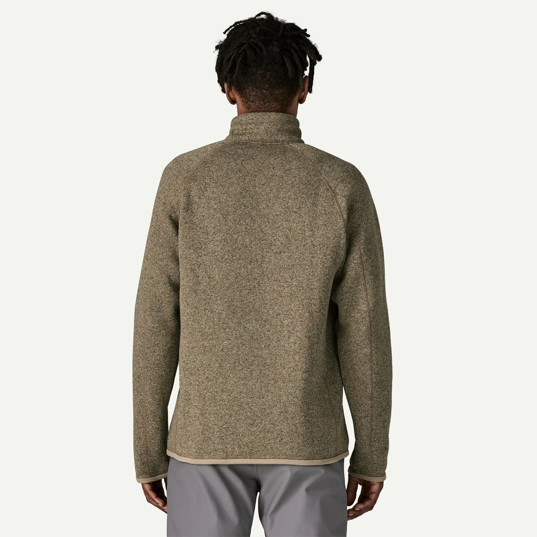 Patagonia Men's Better Sweater® 1/4-Zip: Seabird Grey with Seabird Grey