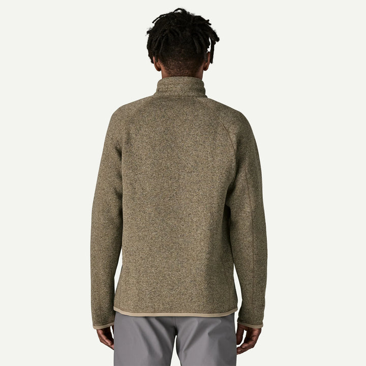 Patagonia Men's Better Sweater® 1/4-Zip: Seabird Grey with Seabird Grey