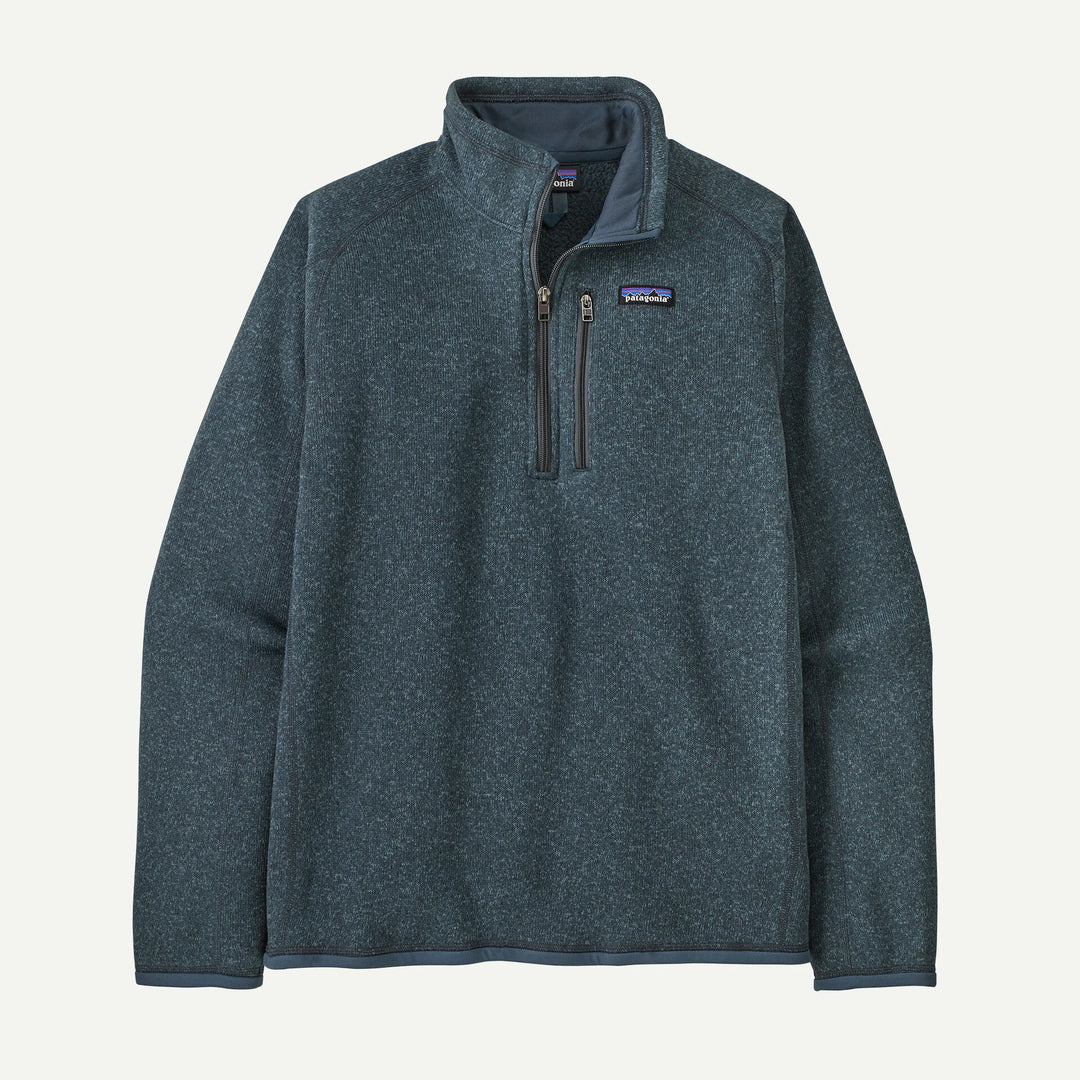 Patagonia Men's Better Sweater® 1/4-Zip Fleece: Summit Blue