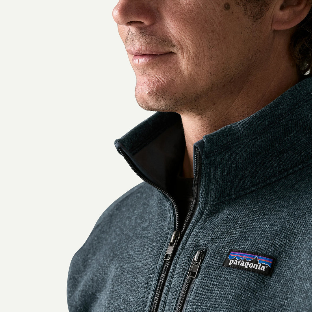 Patagonia Men's Better Sweater® 1/4-Zip Fleece: Summit Blue