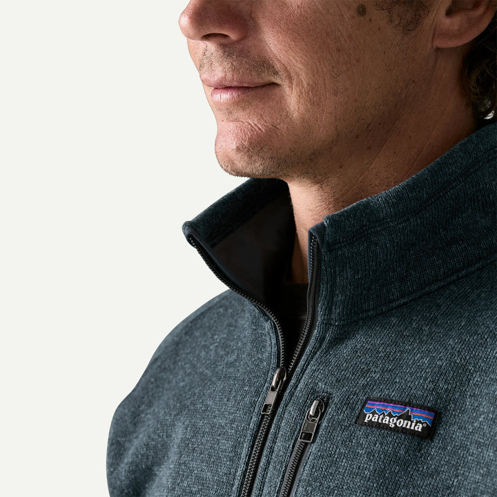 Patagonia Men's Better Sweater® 1/4-Zip Fleece: Summit Blue