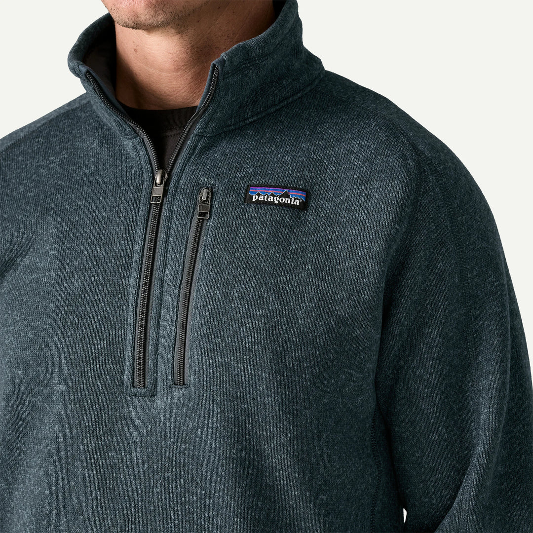 Patagonia Men's Better Sweater® 1/4-Zip Fleece: Summit Blue