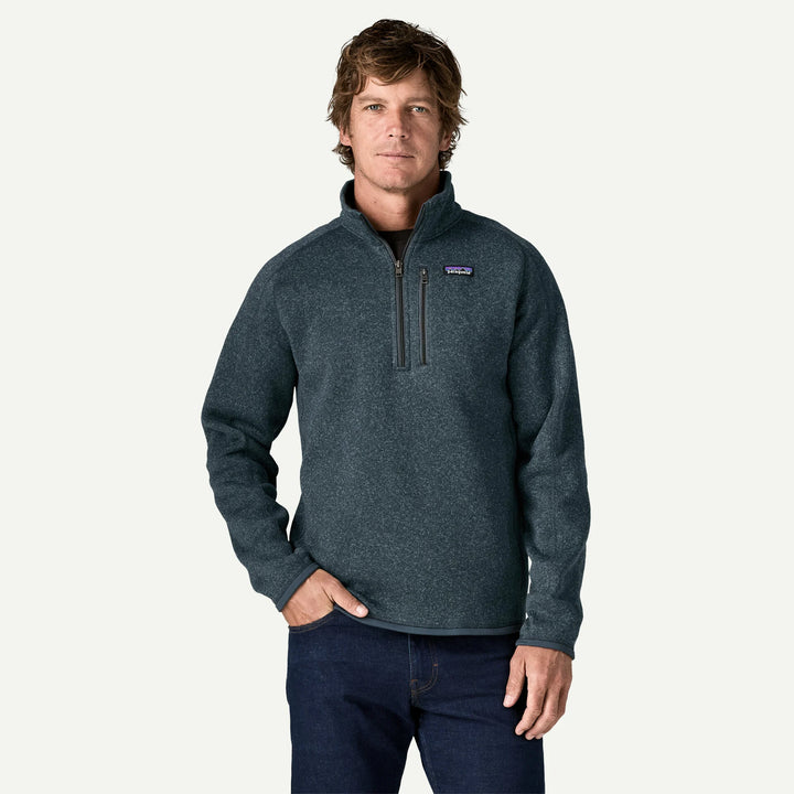 Patagonia Men's Better Sweater® 1/4-Zip Fleece: Summit Blue