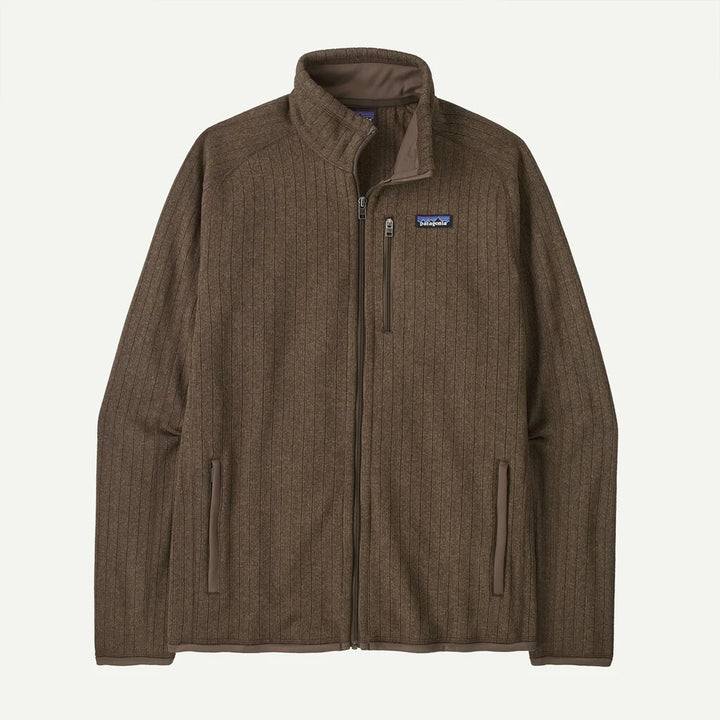 Patagonia Men's Better Sweater® Fleece Jacket: Marlow Brown Rib Knit