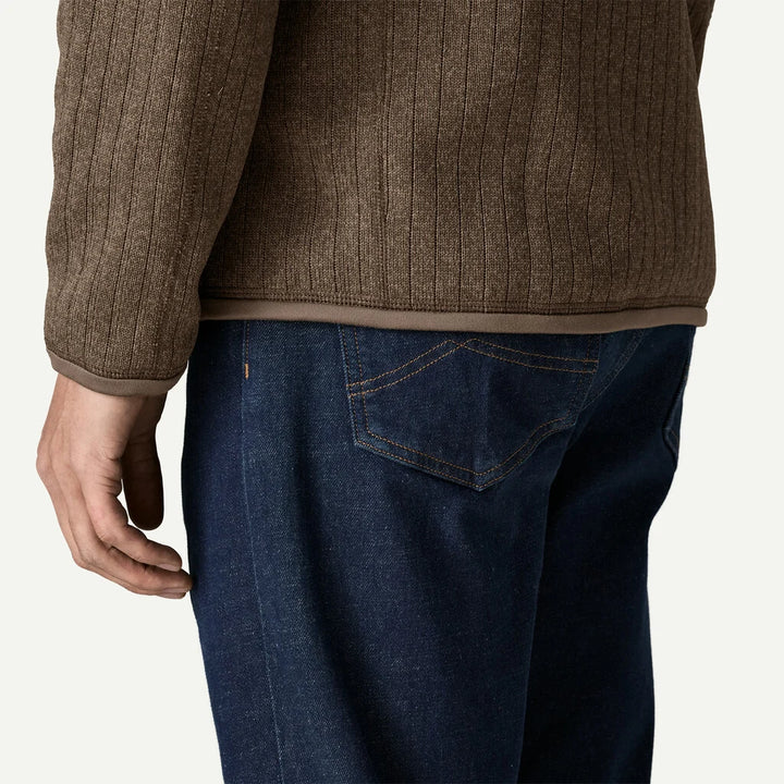 Patagonia Men's Better Sweater® Fleece Jacket: Marlow Brown Rib Knit