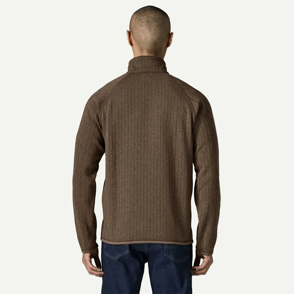 Patagonia Men's Better Sweater® Fleece Jacket: Marlow Brown Rib Knit