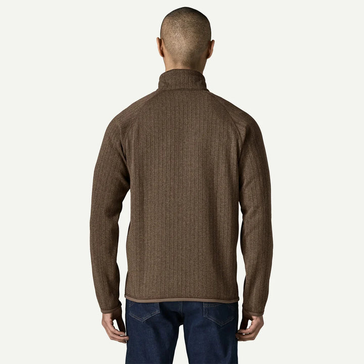 Patagonia Men's Better Sweater® Fleece Jacket: Marlow Brown Rib Knit
