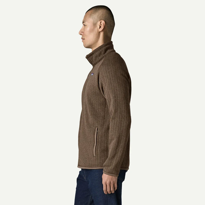 Patagonia Men's Better Sweater® Fleece Jacket: Marlow Brown Rib Knit