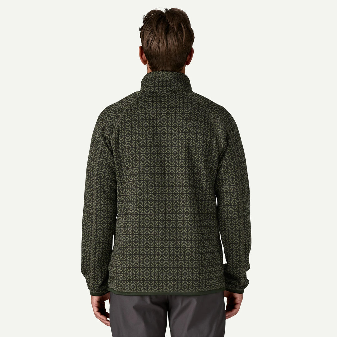 Patagonia Men's Better Sweater® Fleece Jacket: Scales - Old Growth Green
