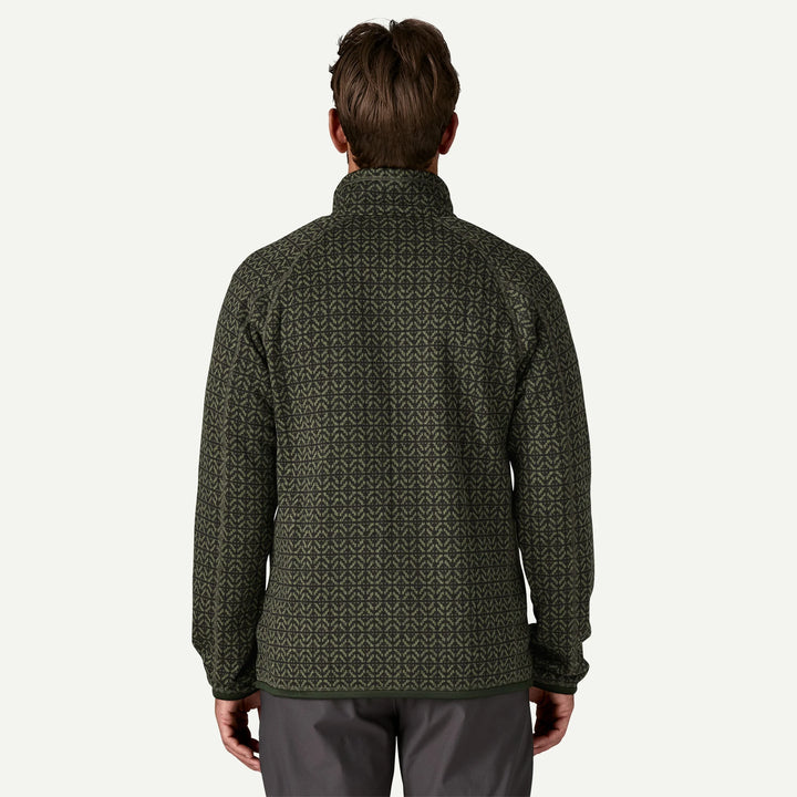 Patagonia Men's Better Sweater® Fleece Jacket: Scales - Old Growth Green