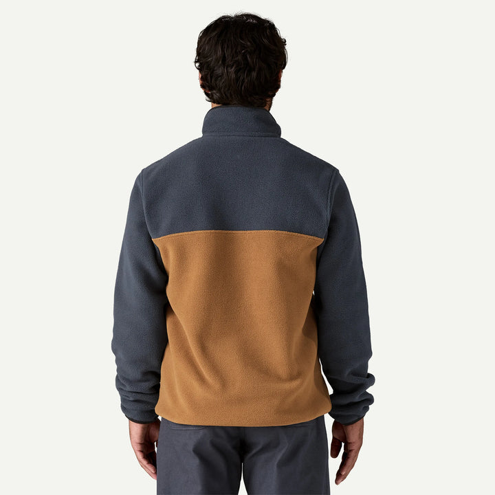 Patagonia Men's Lightweight Synchilla® Snap-T® Fleece Pullover: Deer Brown