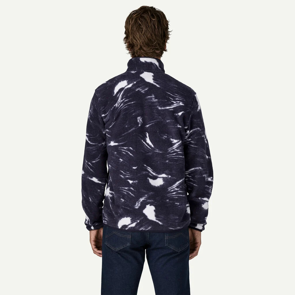 Patagonia Men's Lightweight Synchilla® Snap-T® Fleece Pullover - Polar Breeze: Sunken Blue