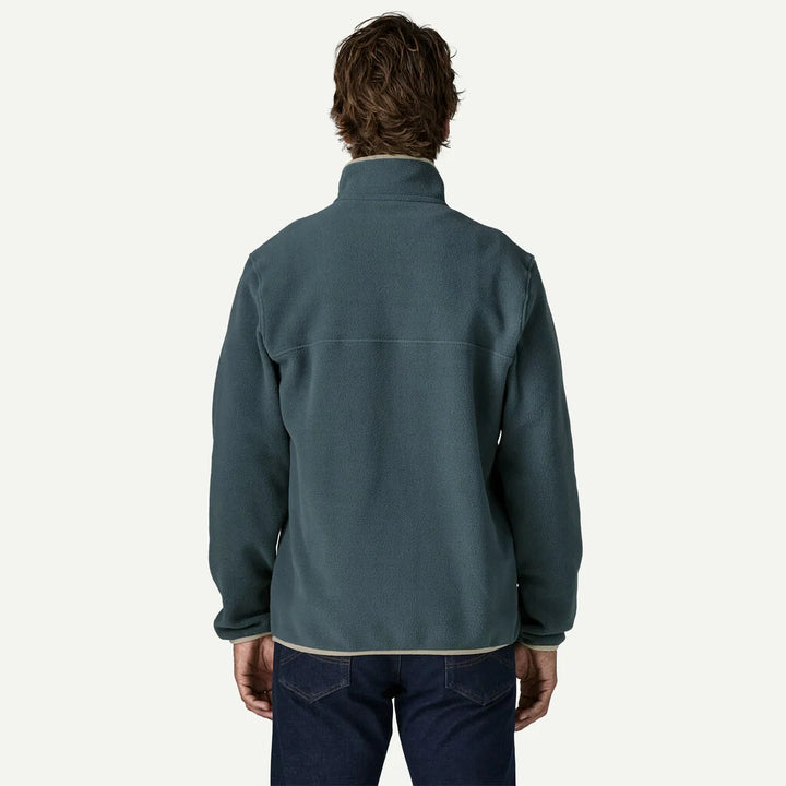 Patagonia Men's Lightweight Synchilla® Snap-T® Fleece Pullover: Summit Blue