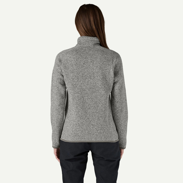 Patagonia Women's Better Sweater® 1/4-Zip Fleece: Birch White