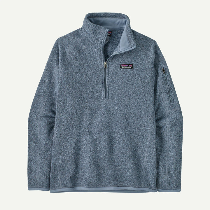Patagonia Women's Better Sweater® 1/4-Zip Fleece: Barnacle Blue